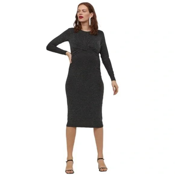 black halter evening dress Jessa Plunge Halter Neck Maxi Dress